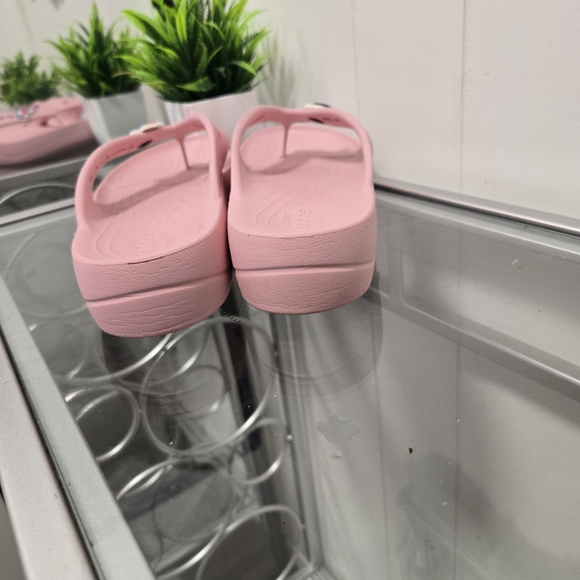 Pink Crocs Sandals - Picture 5 of 6